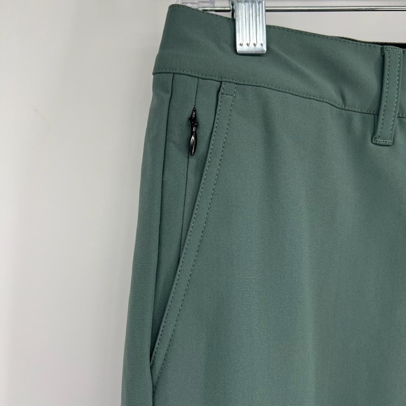 01.ALGO Sz 32 Green Men's Pants Performance Moisture Wicking UPF 40 - Picture 6 of 12